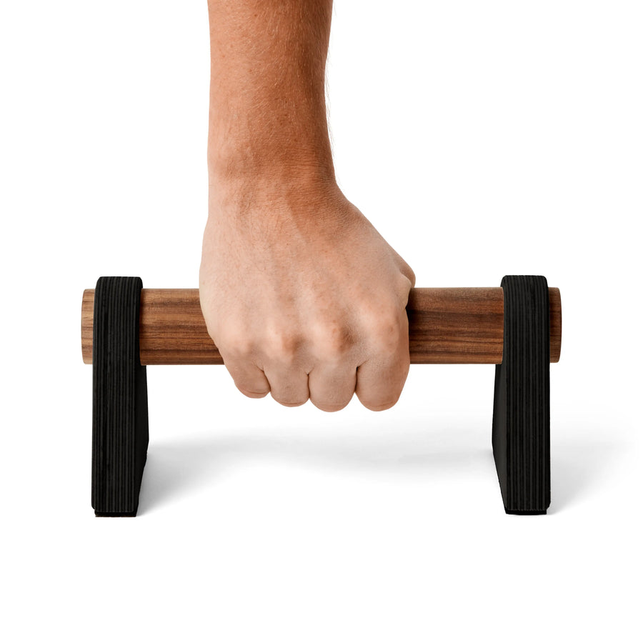 Wooden handstand and push-up handles